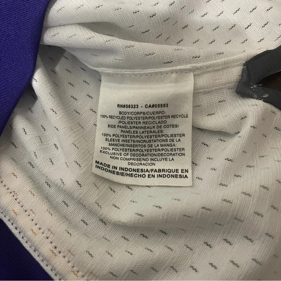 Adrian Peterson #28 Minnesota Vikings Jersey Nike On Field Purple Large NFL - Picture 8 of 9